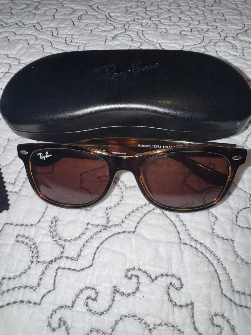Ray-Ban kids Classic Wayfarer Sunglasses - Brown